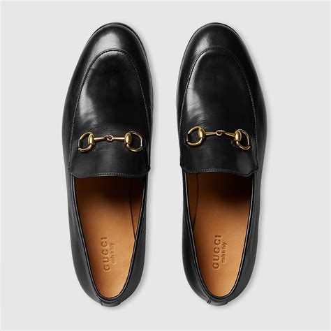 gucci jordaan leather loafer